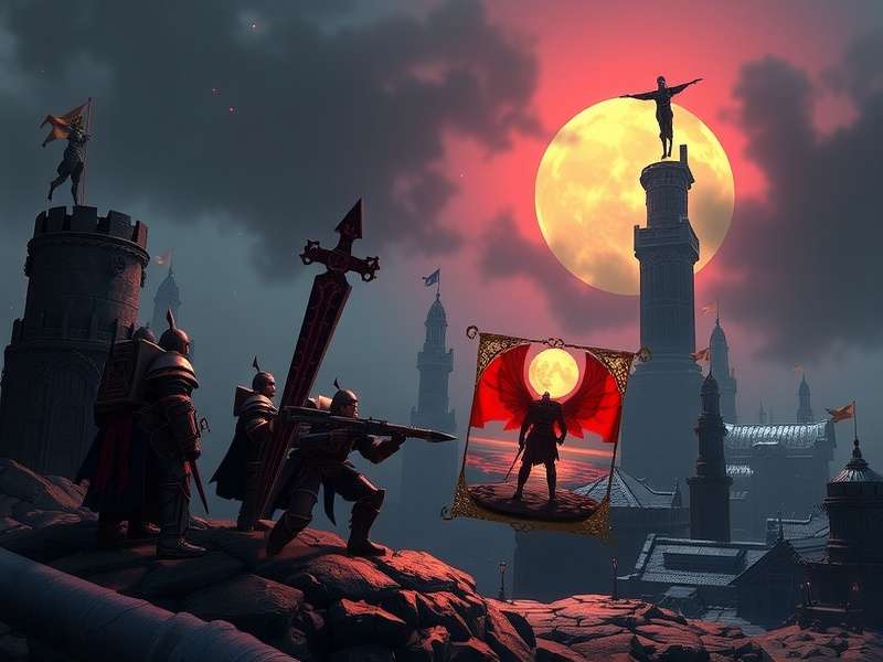 Warhammer Darktide gameplay inside the hive city of Tertium showing characters fighting hordes of enemies