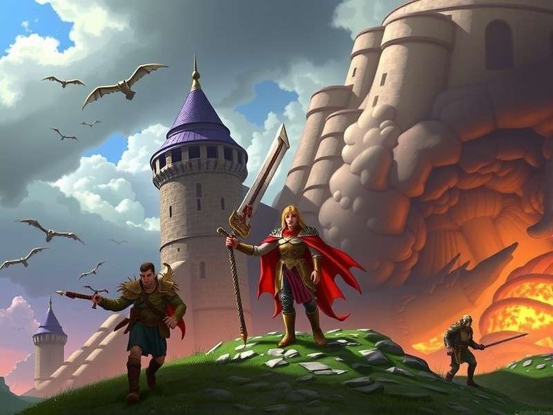 Epic battle scene from Warhammer Age of Sigmar showcasing Stormcast Eternals fighting against Nighthaunt forces