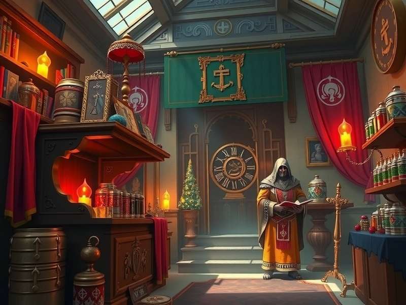 Warhammer miniature painting station with detailed models and brushes