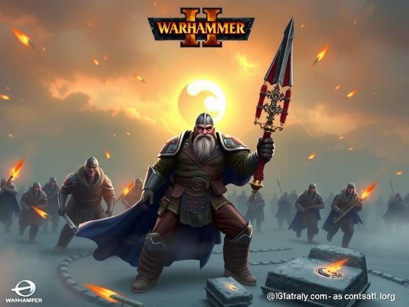 Total War Warhammer II Vortex Campaign cinematic battle scene