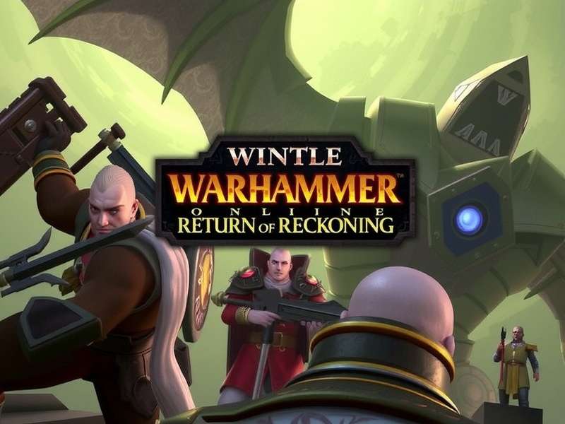 Epic RvR battle in Warhammer Online: Return of Reckoning