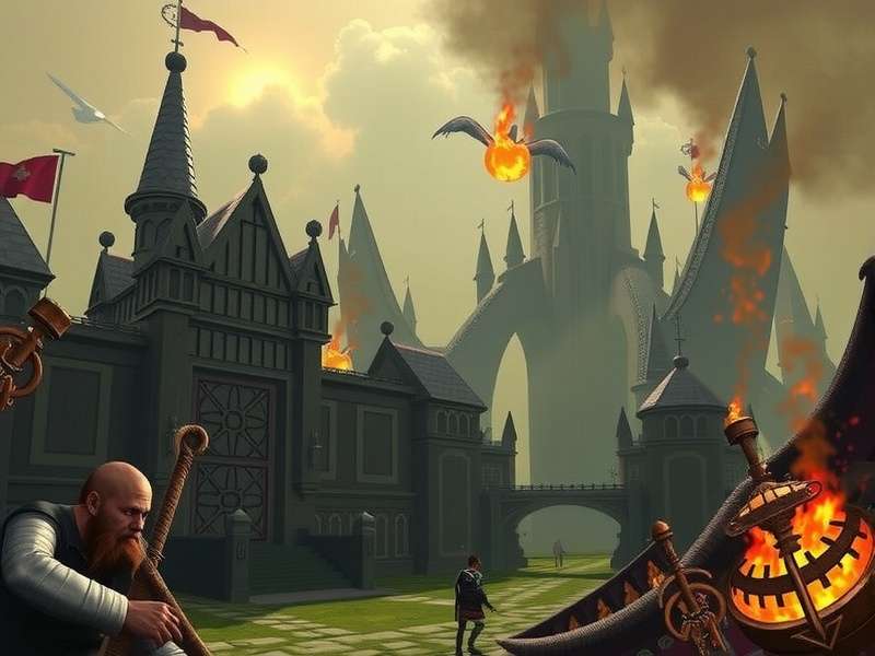 A well-organised Warhammer hobby desk with paints, brushes, and miniatures in progress