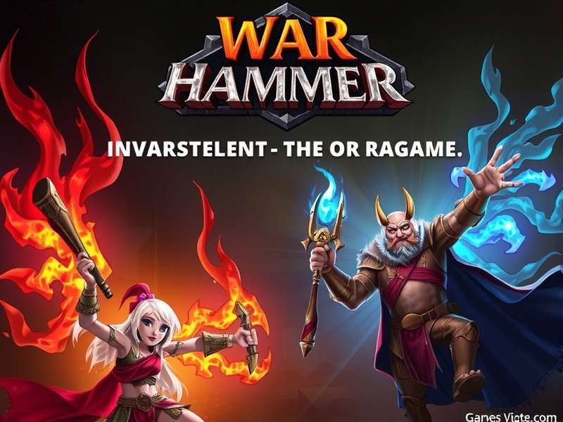 A detailed diorama of a Warhammer 40,000 battle between Space Marines and Orks