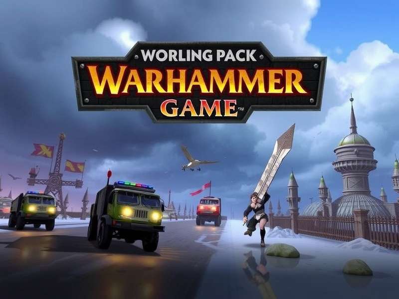 Warhammer Game main battle screen showing factions in combat