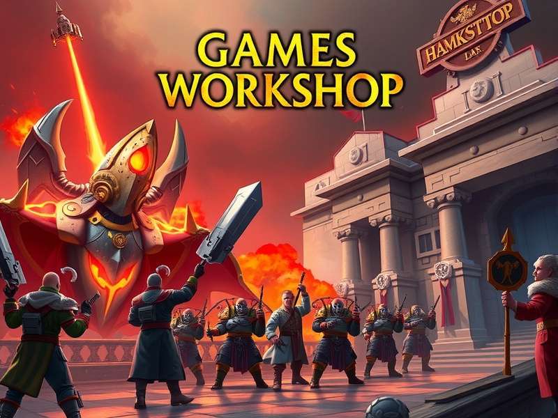 Games Workshop UK Headquarters in Nottingham, a modern building housing the creative heart of Warhammer