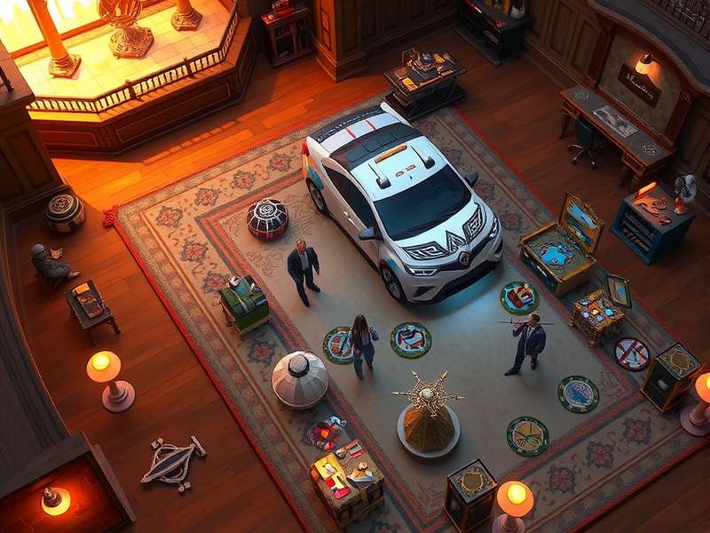 A detailed painted Warhammer 40,000 Space Marine army on a gaming table