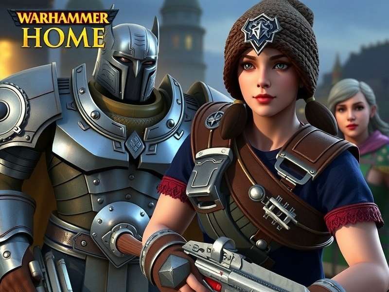 A spectacular diorama of a Warhammer 40k battle between Space Marines and Tyranids, with detailed miniatures and terrain