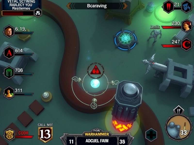 A detailed overview of the Warhammer Ror Killboard interface showing graphs and unit statistics