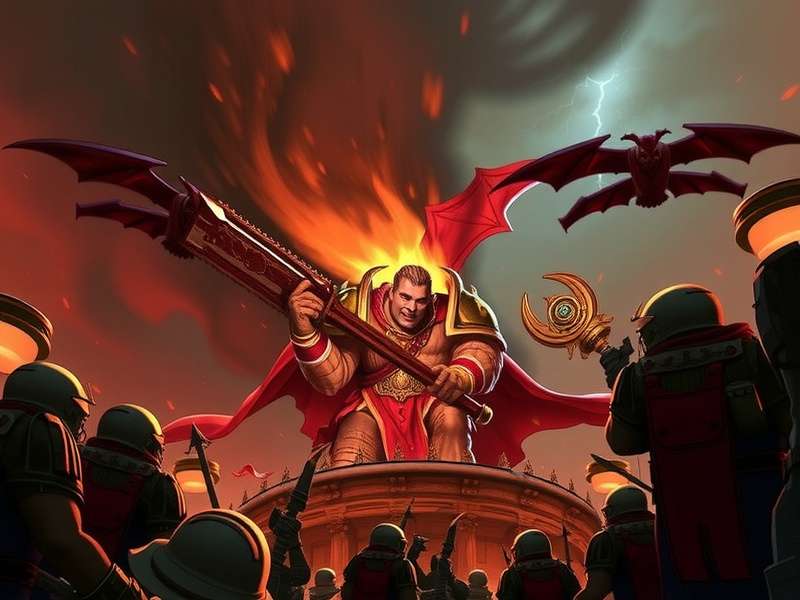 Warhammer Universe — Fantasy, 40k, Horus Heresy and Age of Sigmar artwork