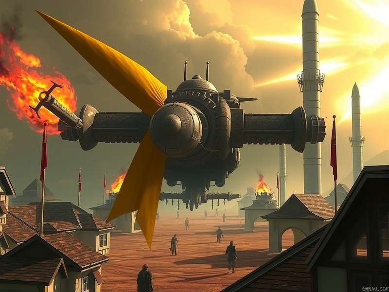 Epic Warhammer 40000 tabletop battle scene with Space Marines and Chaos forces
