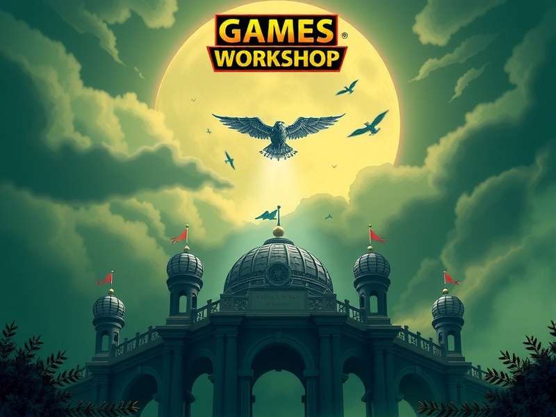 Warhammer Universe – Games Workshop UK headquarters and iconic Warhammer miniatures