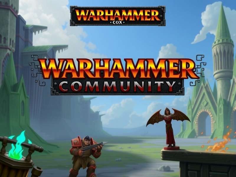 A vast collection of Warhammer digital downloads, including rulebooks, art, and community assets spread across a wooden table