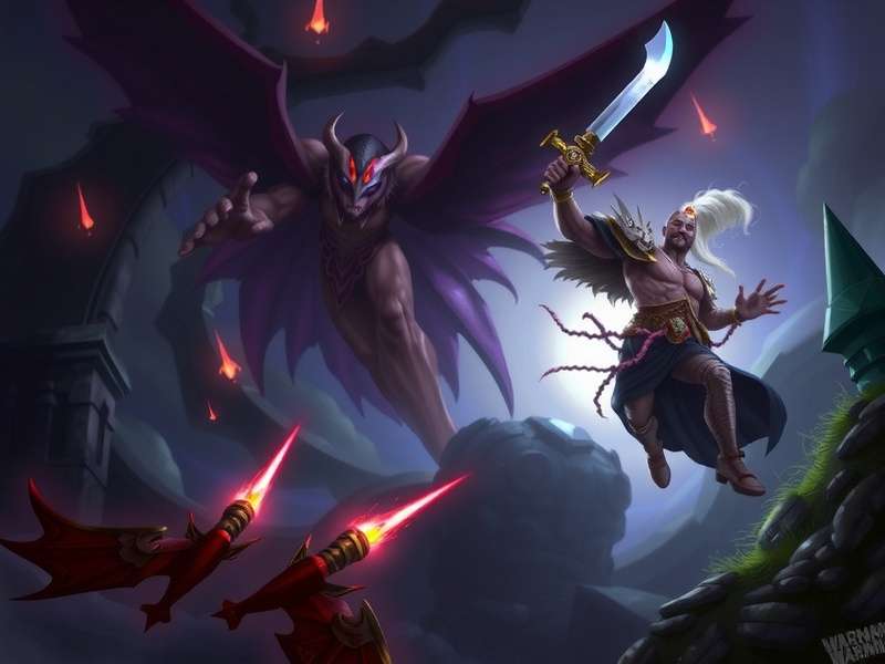 Warhammer Dark Omen — Epic battlefield with regiments and sorcery